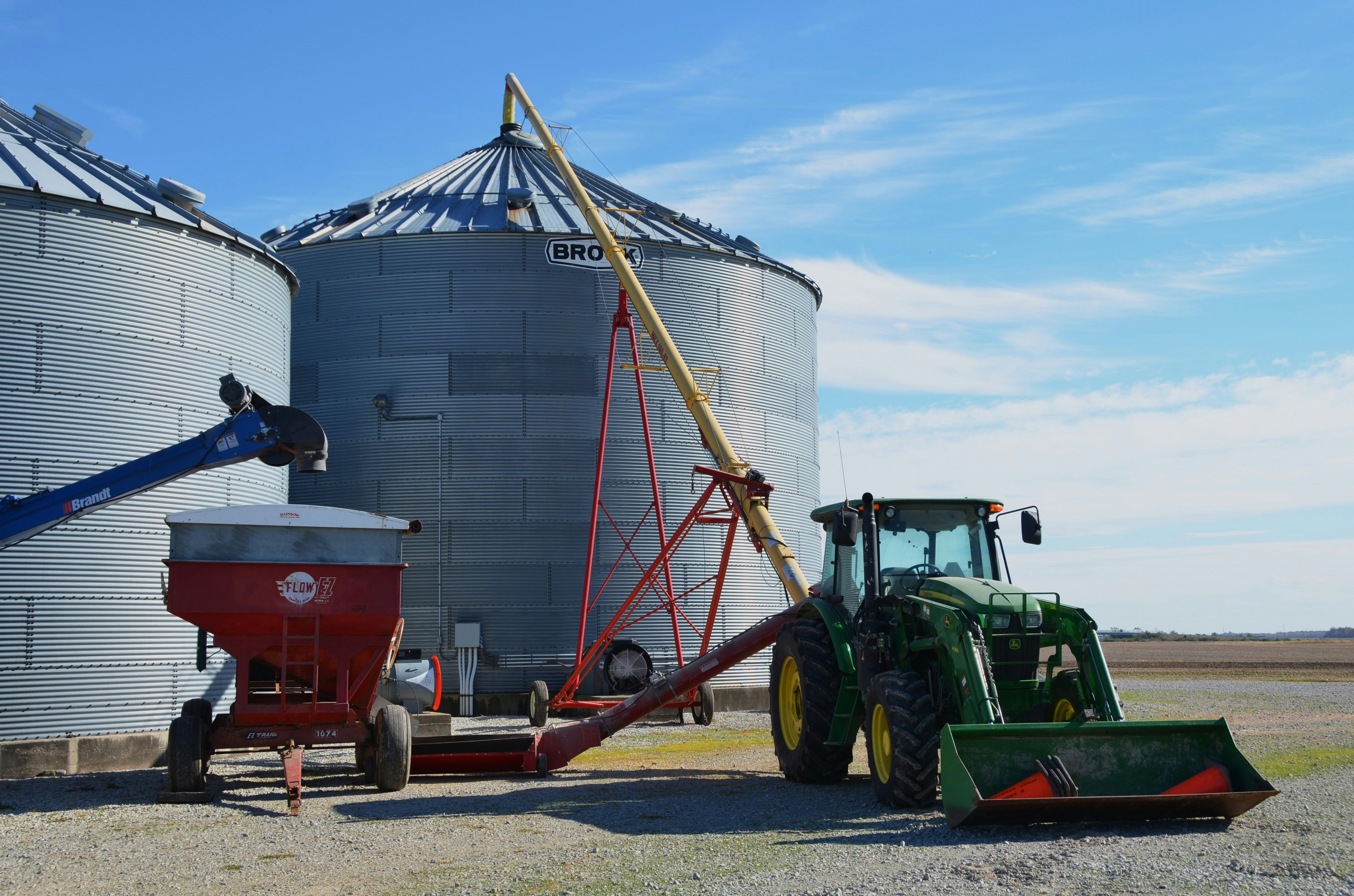 Grain bins
